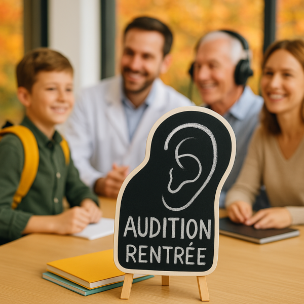 Profiter de la rentrée pour faire contrôler son audition chez un audioprothésiste aux Avenières quelque soit notre âge 