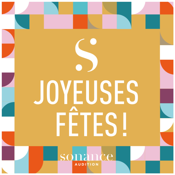 Joyeuses fêtes de fin d'année avec Sonance Audition et nos audioprothésistes et leurs équipes sur le secteur de Morestel