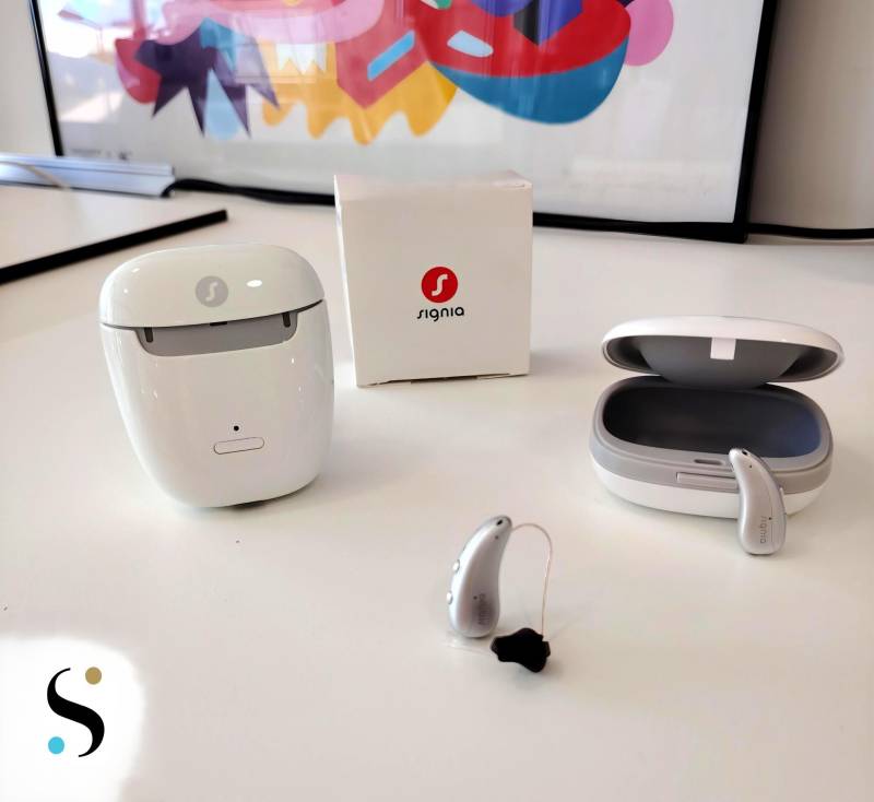 Nouvel appareil auditif Signia en écouteur déporté et de dernière génération chez un audioprothésiste Sonance Audition à Belley