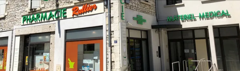 Pharmacie à Morestel avec services da santé personnalisé et différents tests réalisés tous les jour sans rendez-vous.